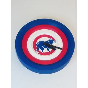 Chicago Cubs Hand Painted Clock